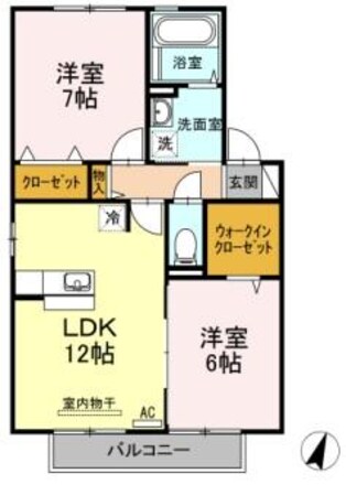 羽ノ浦駅 徒歩9分 1階の物件間取画像